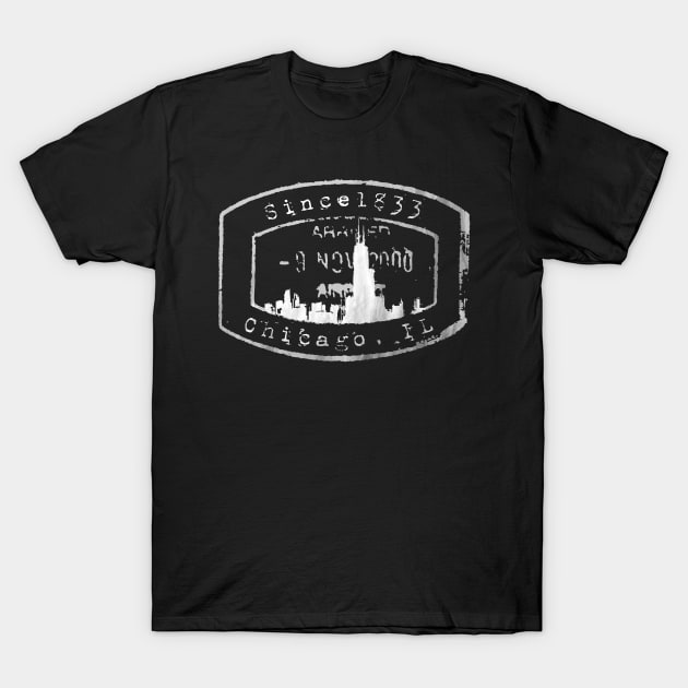 Chicago T-Shirt by KnuckleTonic